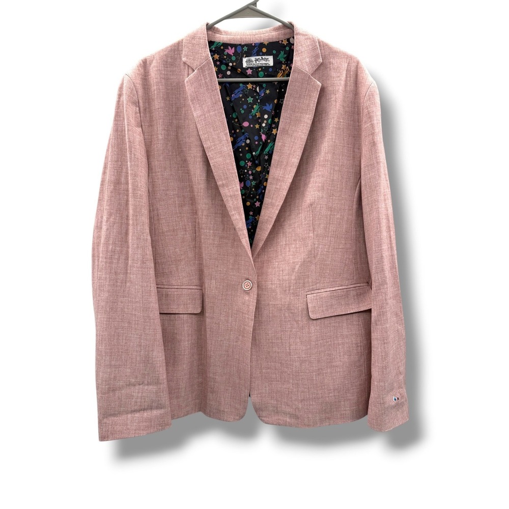 Funsuits Harry Potter Luna Lovegood Blazer Womens 20‎ Pink Spectrespecs Mauve